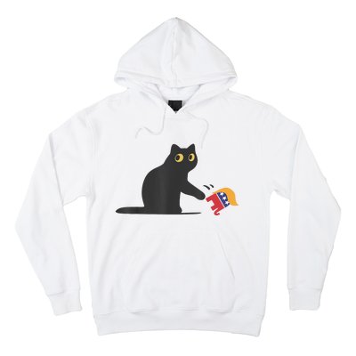 Cat Ladies For Kamala Harris Donald Trump 2024 Sarcastic Hoodie