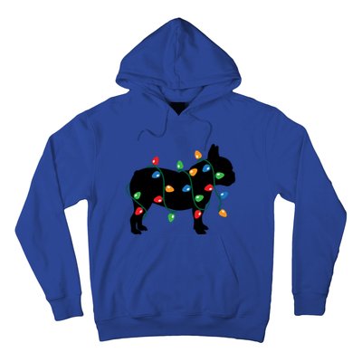 Christmas Lights French Bulldog Dog Lover Gift Hoodie