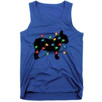 Christmas Lights French Bulldog Dog Lover Gift Tank Top