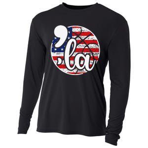 Comma La For Basketball Fans Cooling Performance Long Sleeve Crew