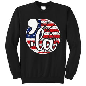 Comma La For Basketball Fans Tall Sweatshirt