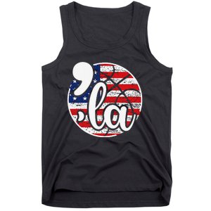 Comma La For Basketball Fans Tank Top