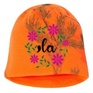 Comma La Floral Comma La Gift Kati - Camo Knit Beanie