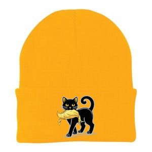 Cat Ladies For Kamala Harris Donald Trump 2024 Knit Cap Winter Beanie