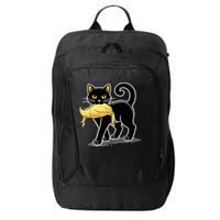 Cat Ladies For Kamala Harris Donald Trump 2024 City Backpack