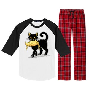 Cat Ladies For Kamala Harris Donald Trump 2024 Raglan Sleeve Pajama Set