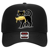 Cat Ladies For Kamala Harris Donald Trump 2024 Trucker Hat