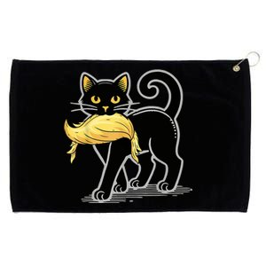 Cat Ladies For Kamala Harris Donald Trump 2024 Grommeted Golf Towel