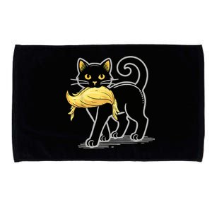 Cat Ladies For Kamala Harris Donald Trump 2024 Microfiber Hand Towel