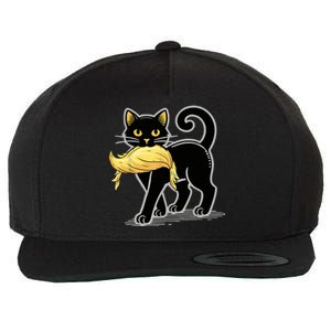 Cat Ladies For Kamala Harris Donald Trump 2024 Wool Snapback Cap