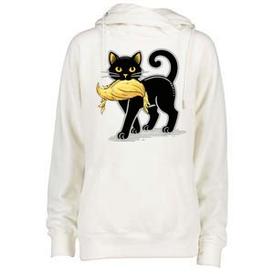 Cat Ladies For Kamala Harris Donald Trump 2024 Womens Funnel Neck Pullover Hood