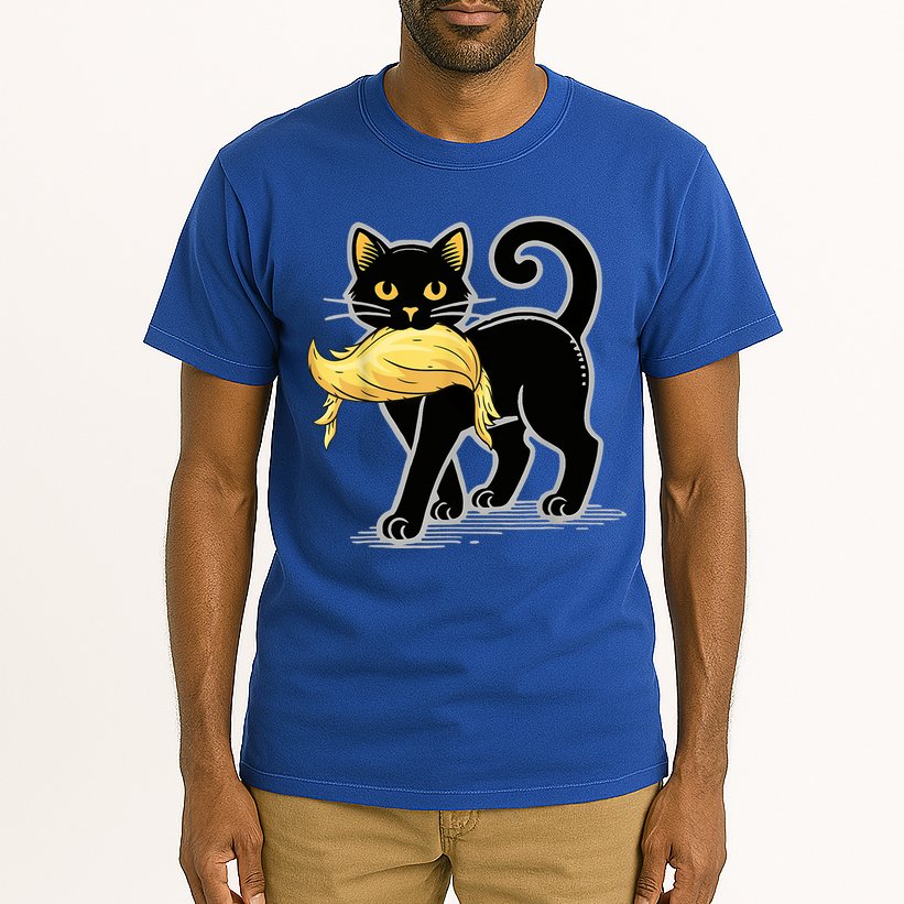 Cat Ladies For Kamala Harris Donald Trump 2024 Tall T-Shirt