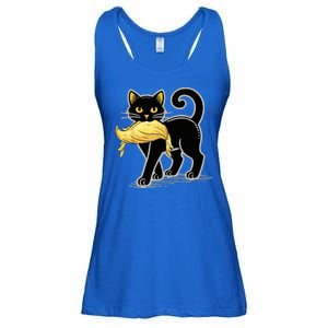 Cat Ladies For Kamala Harris Donald Trump 2024 Ladies Essential Flowy Tank