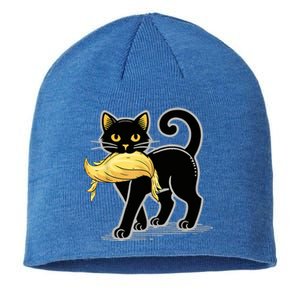 Cat Ladies For Kamala Harris Donald Trump 2024 Sustainable Beanie