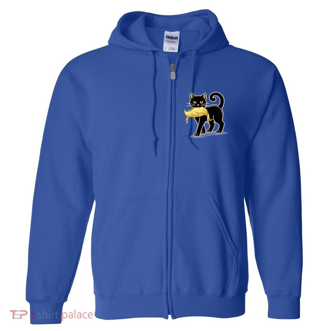 Cat Ladies For Kamala Harris Donald Trump 2024 Full Zip Hoodie