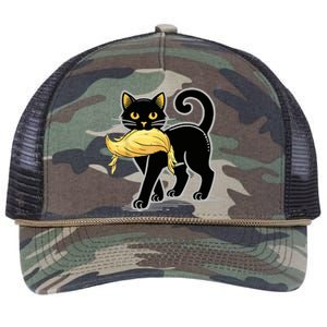 Cat Ladies For Kamala Harris Donald Trump 2024 Retro Rope Trucker Hat Cap