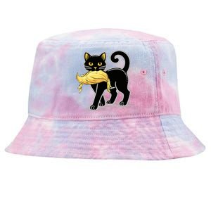 Cat Ladies For Kamala Harris Donald Trump 2024 Tie-Dyed Bucket Hat