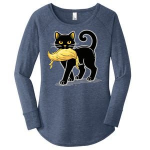 Cat Ladies For Kamala Harris Donald Trump 2024 Women's Perfect Tri Tunic Long Sleeve Shirt