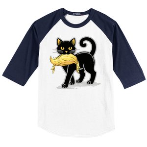 Cat Ladies For Kamala Harris Donald Trump 2024 Baseball Sleeve Shirt