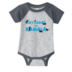 Cat Ladies For Kamala Childless Cat Ladies Infant Baby Jersey Bodysuit