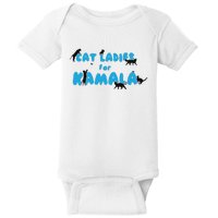 Cat Ladies For Kamala Childless Cat Ladies Baby Bodysuit