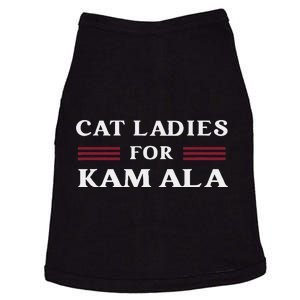 Cat Ladies For Kamala Harris 2024 Us President Election Vote Doggie Tank