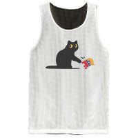 Cat Ladies For Kamala Harris Donald Trump 2024 Sarcastic Mesh Reversible Basketball Jersey Tank