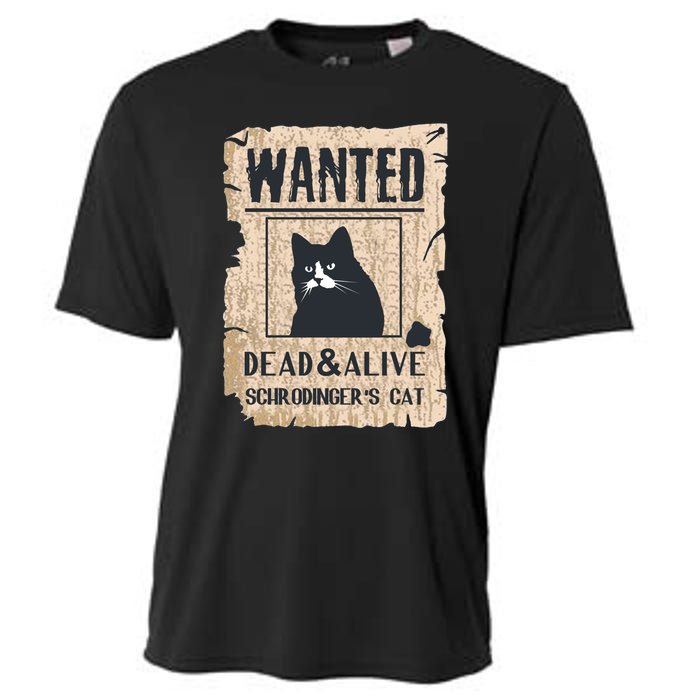 Cats Lovers Funny And Alive SchrodingerS Cat Lover Cooling Performance Crew T-Shirt