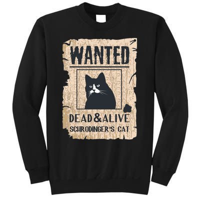 Cats Lovers Funny And Alive SchrodingerS Cat Lover Sweatshirt