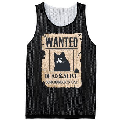 Cats Lovers Funny And Alive SchrodingerS Cat Lover Mesh Reversible Basketball Jersey Tank