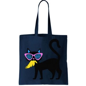 Cat Ladies For Kamala Harris Donald Trump 2024 Sarcastic Tote Bag