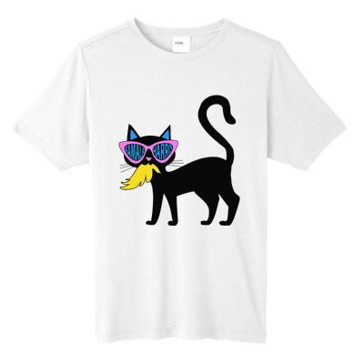 Cat Ladies For Kamala Harris Donald Trump 2024 Sarcastic Tall Fusion ChromaSoft Performance T-Shirt