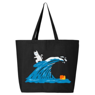 Cat Ladies For Kamala Harris Funny Anti Trump Blue Wave 2024 Premium 25L Jumbo Tote