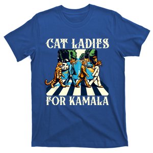 Cat Ladies For Kamala Childless Cat Ladies Not Going Back T-Shirt