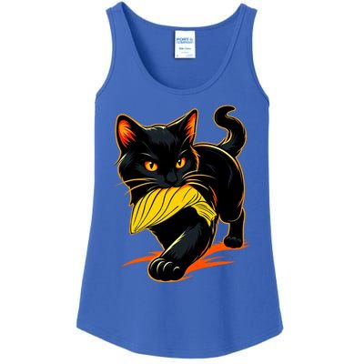 Cat Ladies For Kamala Harris Donald Trump 2024 Sarcastic Ladies Essential Tank