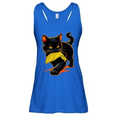 Cat Ladies For Kamala Harris Donald Trump 2024 Sarcastic Ladies Essential Flowy Tank