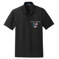 Cat Ladies For Kamala . Dry Zone Grid Polo