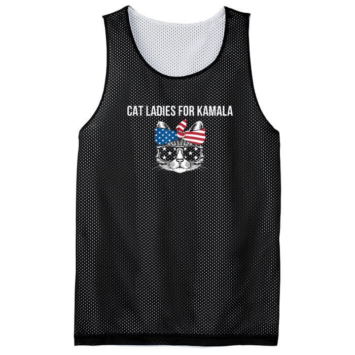 Cat Ladies For Kamala . Mesh Reversible Basketball Jersey Tank