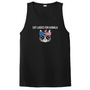 Cat Ladies For Kamala . PosiCharge Competitor Tank