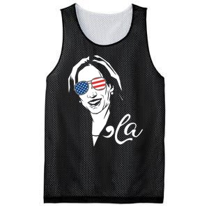 Comma La Funny Kamala Harris Usa Flag Sunglasses Mesh Reversible Basketball Jersey Tank