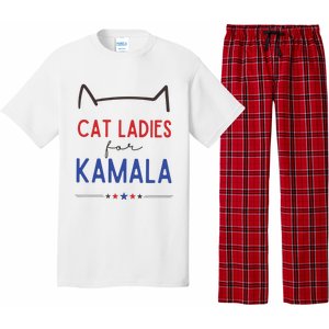 Cat Ladies For Kamala Cat Lady For Women Feminist Pajama Set