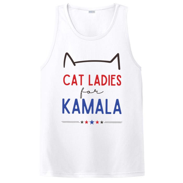 Cat Ladies For Kamala Cat Lady For Women Feminist PosiCharge Competitor Tank