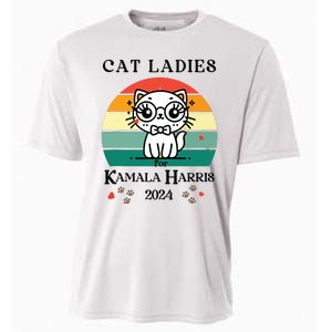 Cat Ladies For Kamala Harris Cooling Performance Crew T-Shirt