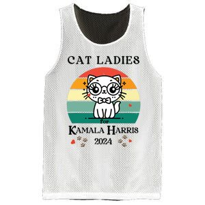 Cat Ladies For Kamala Harris Mesh Reversible Basketball Jersey Tank