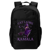 Cat Ladies For Kamalaharris 2024 Witches Harris Halloween Daily Commute Backpack