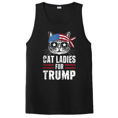 Cat Ladies For Trump For Donald Trump 2024 PosiCharge Competitor Tank