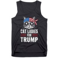 Cat Ladies For Trump For Donald Trump 2024 Tank Top