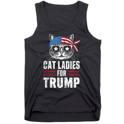 Cat Ladies For Trump For Donald Trump 2024 Tank Top