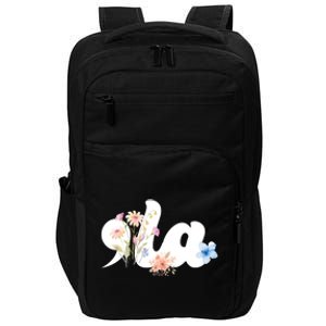 Comma La Floral Kamala Harris President 2024 Impact Tech Backpack