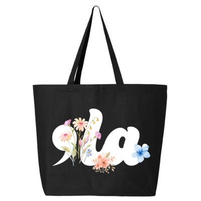 Comma La Floral Kamala Harris President 2024 25L Jumbo Tote